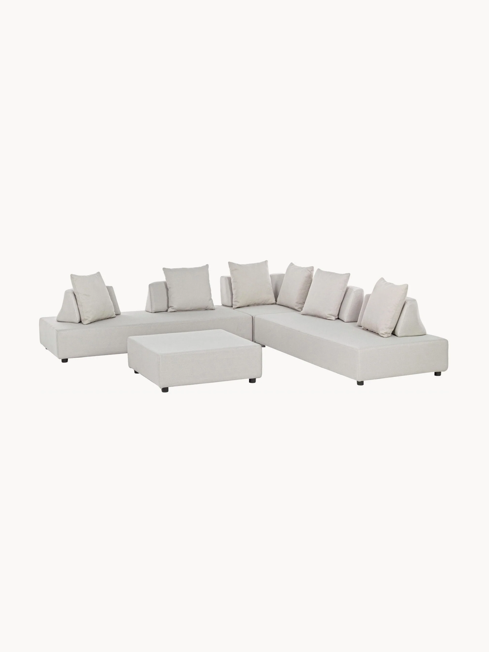 Modulares Garten-Lounge-Set Piper, 4er-Set