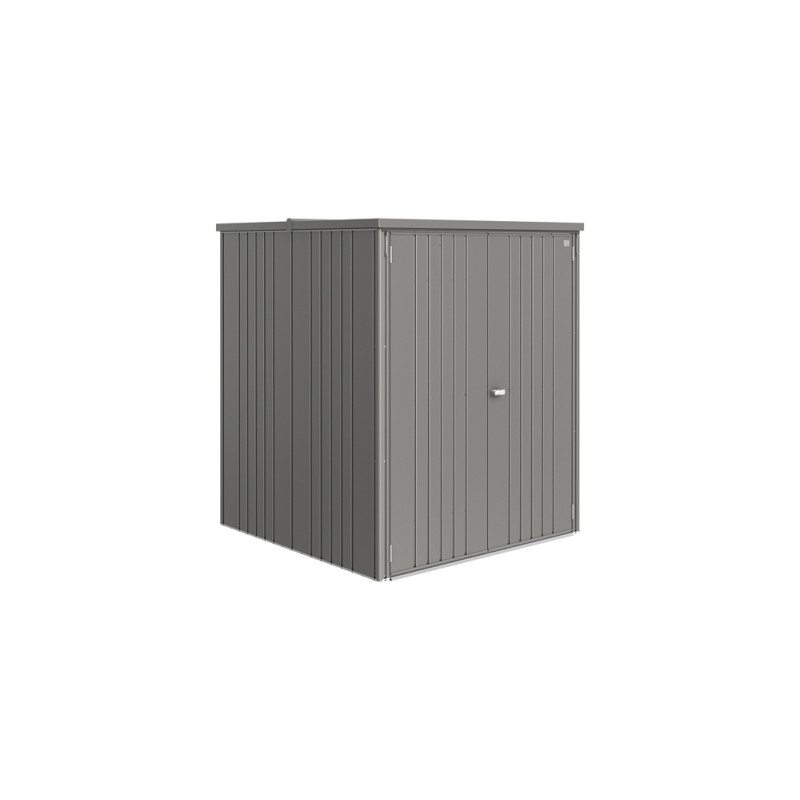 Armoire à outils gris métallisé 1,56 x 1,55 x 1,84 m BIOHORT