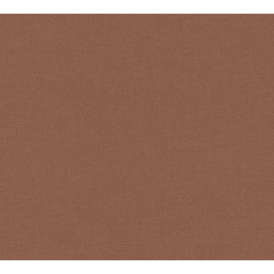 Livingwalls behang effen terracotta - 53 cm x 10.05 m