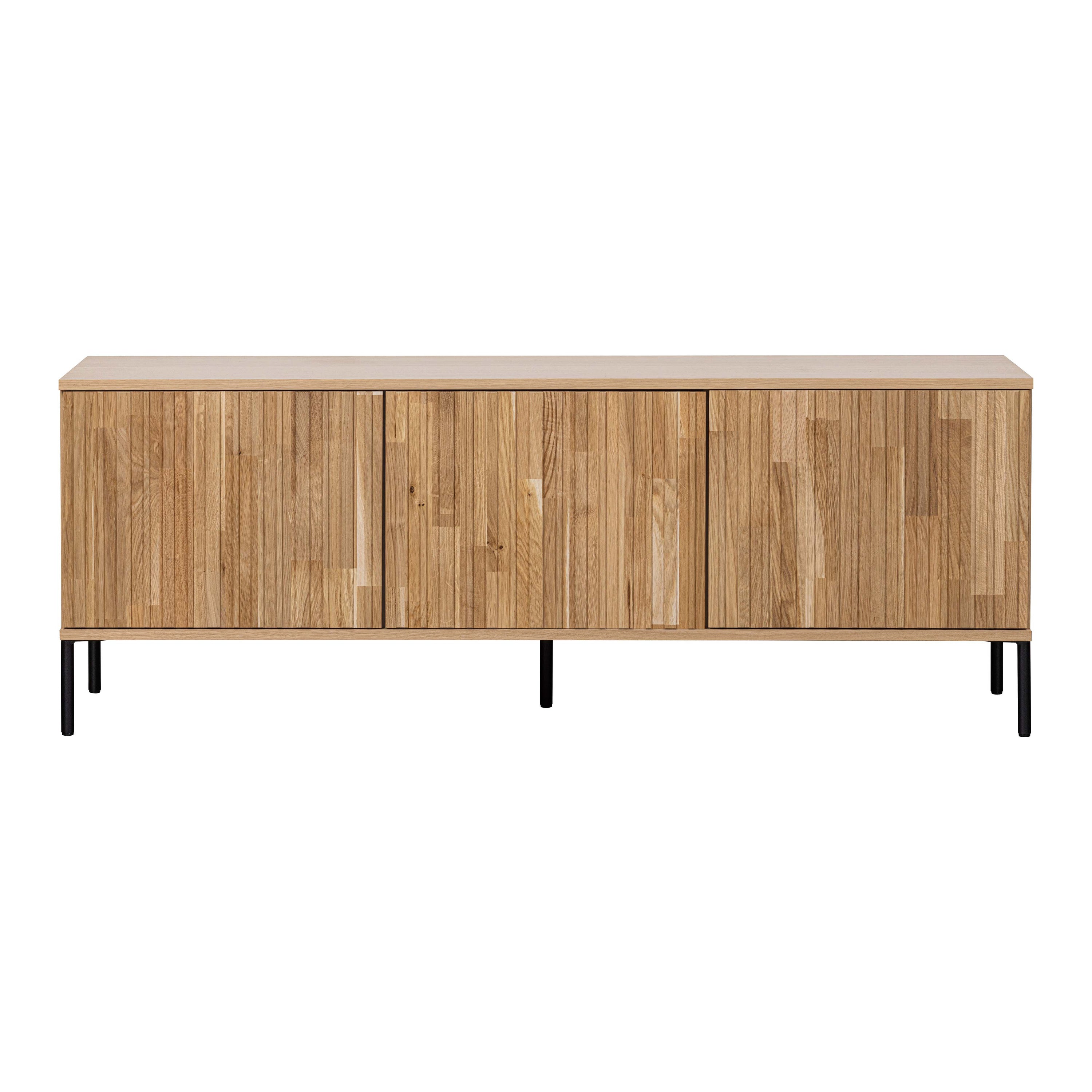 WOOOD New Gravure Tv-meubel B 150 cm - Eiken - Naturel