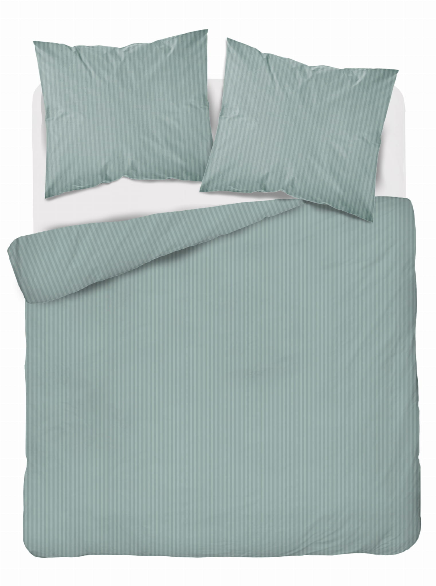Komplet pościeli z adamaszku Pure Collection 220x200 mięta