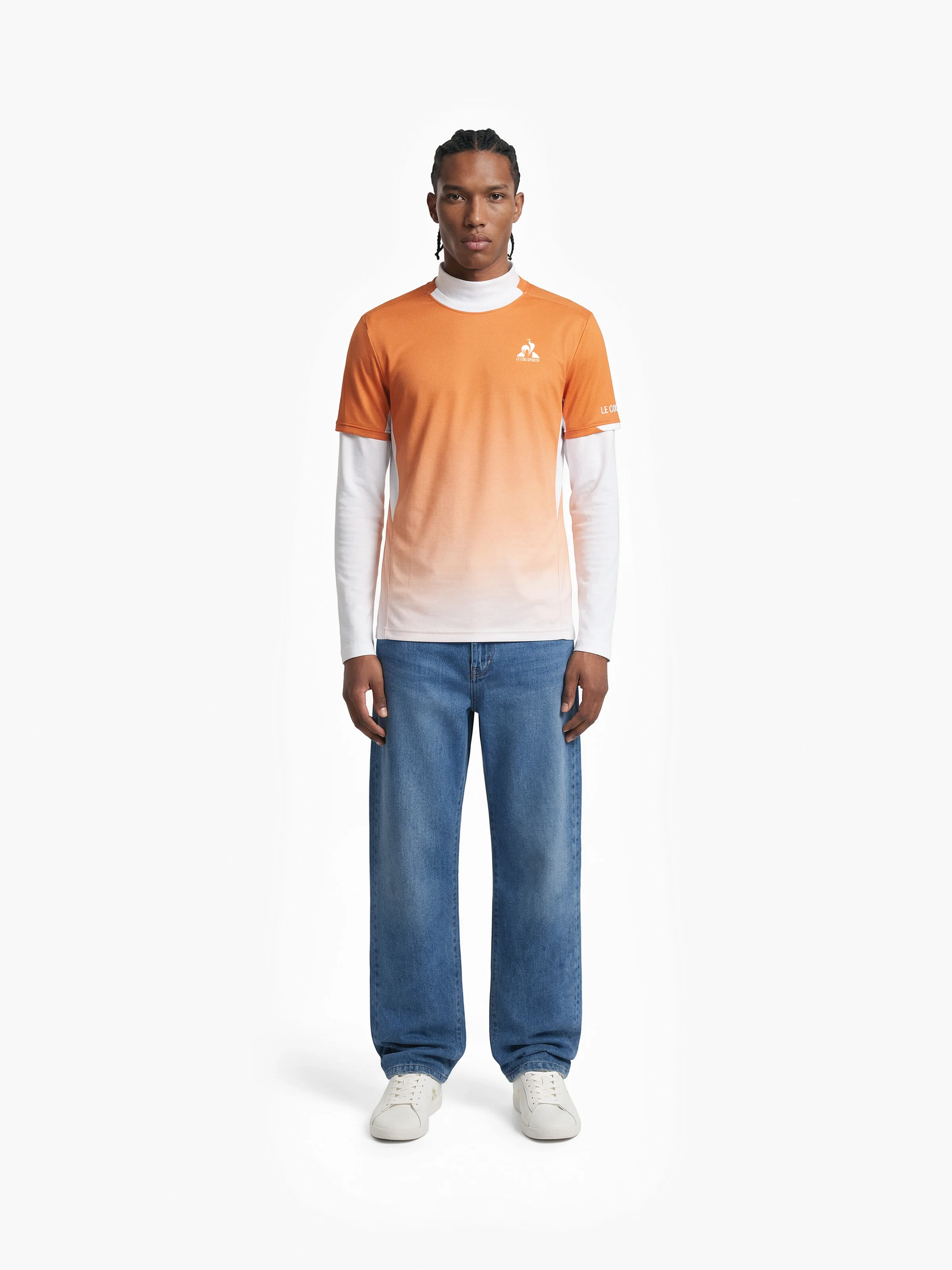 2510282-TENNIS PRO Tee SS 25 N°1 M apricot orang | T-shirt Homme