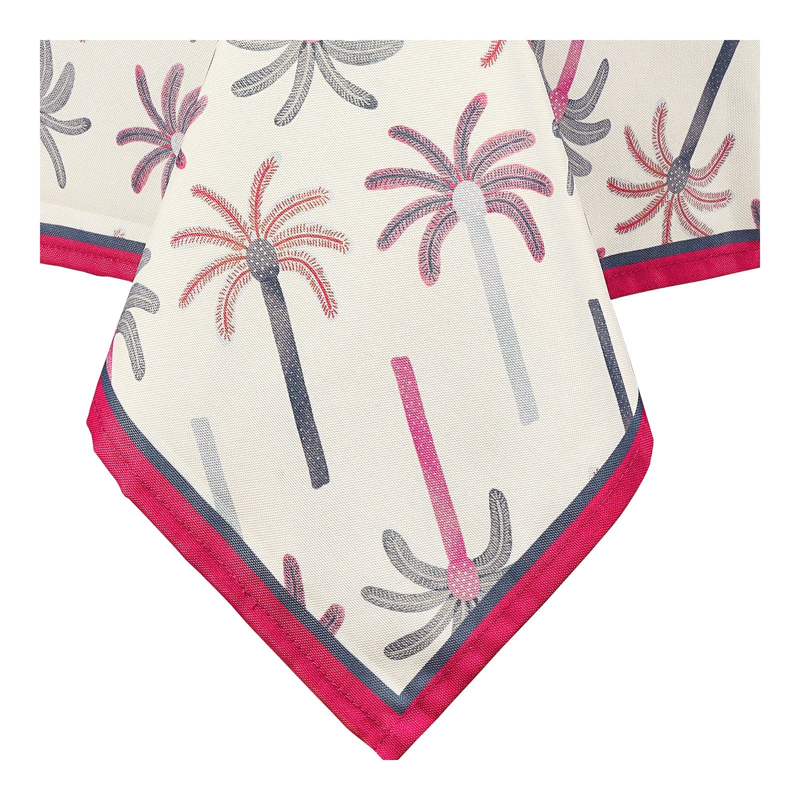 Outdoor-Tischdecke Palms Creme,L 2.200 x B 1.400 mm