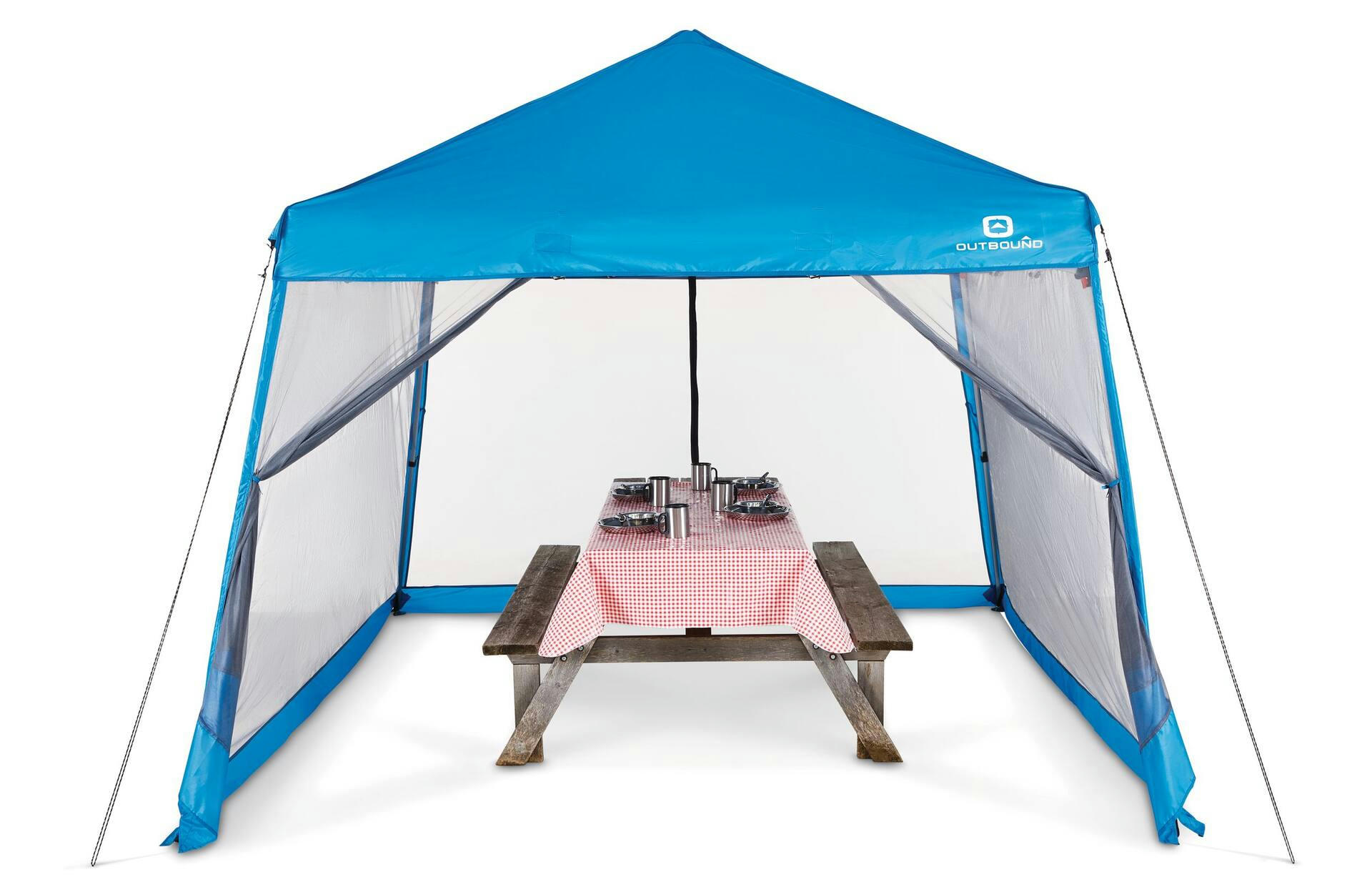 Outbound 2-Door Screen House/Canopy Tent/Gazebo Camping Shelter, 10-ft x 10-ft