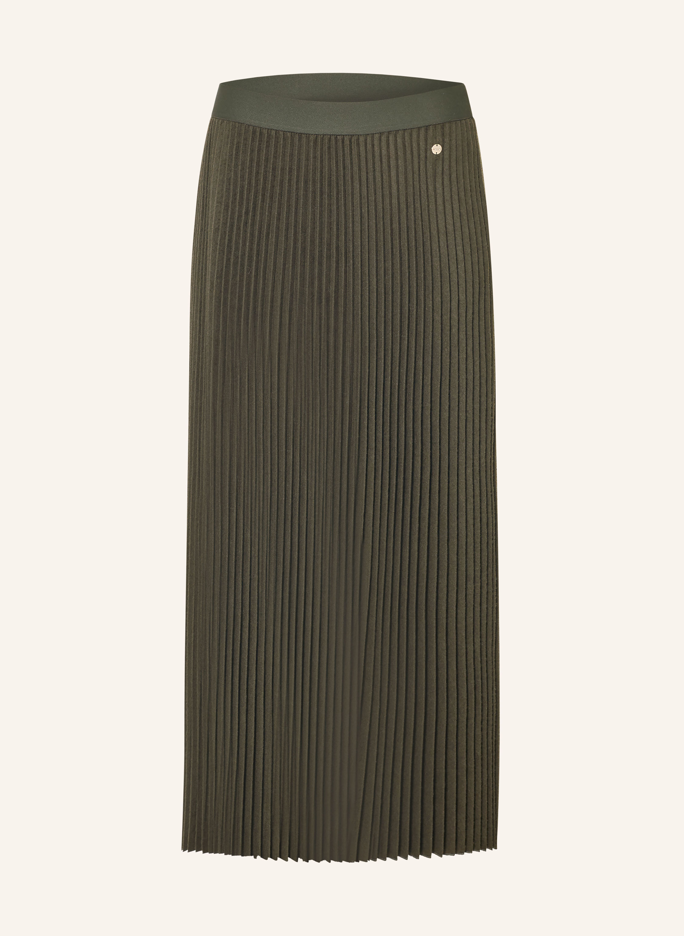 MARC CAIN Plisseerock aus Flanell