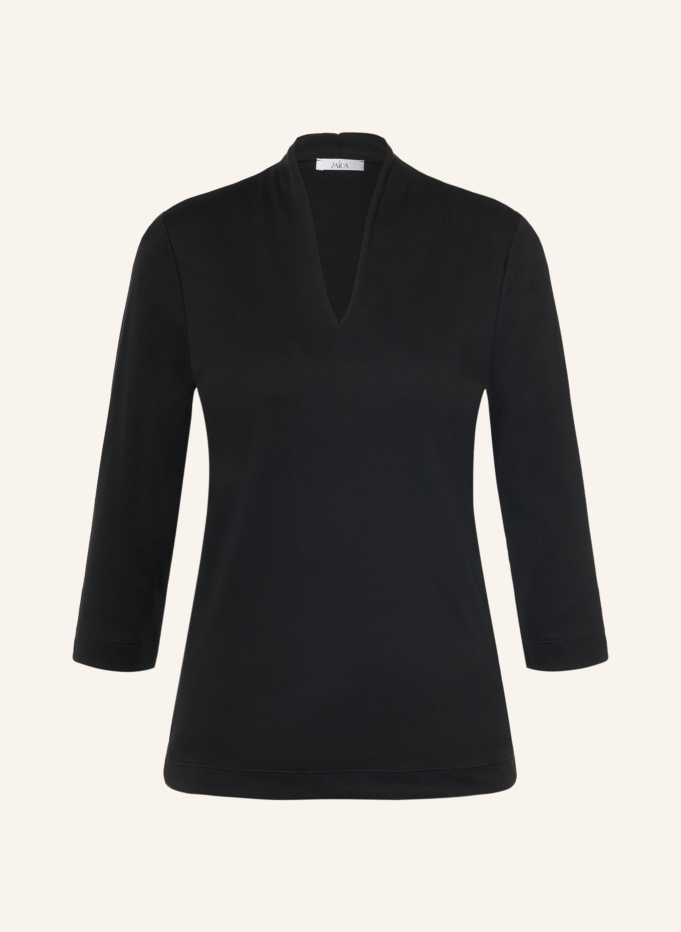 ZAÍDA Shirt mit Kelchkragen