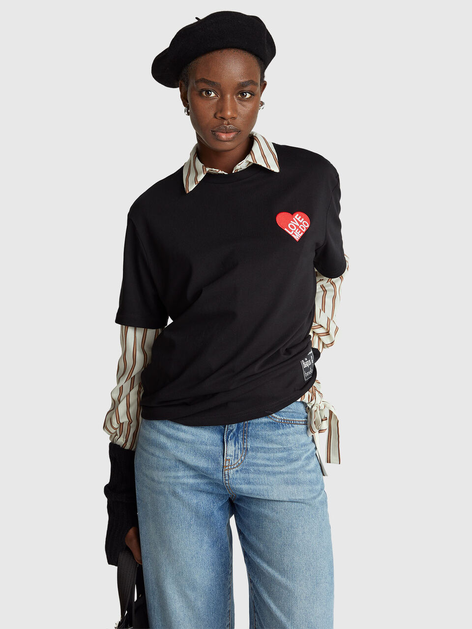 T-shirt with The Beatles print