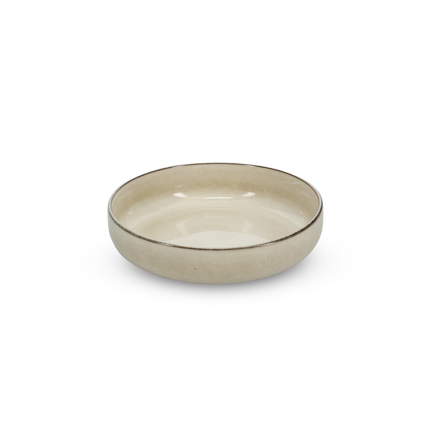 Salt & Pepper - Kom 22xH6cm ivoor Meridian - Set van 2
