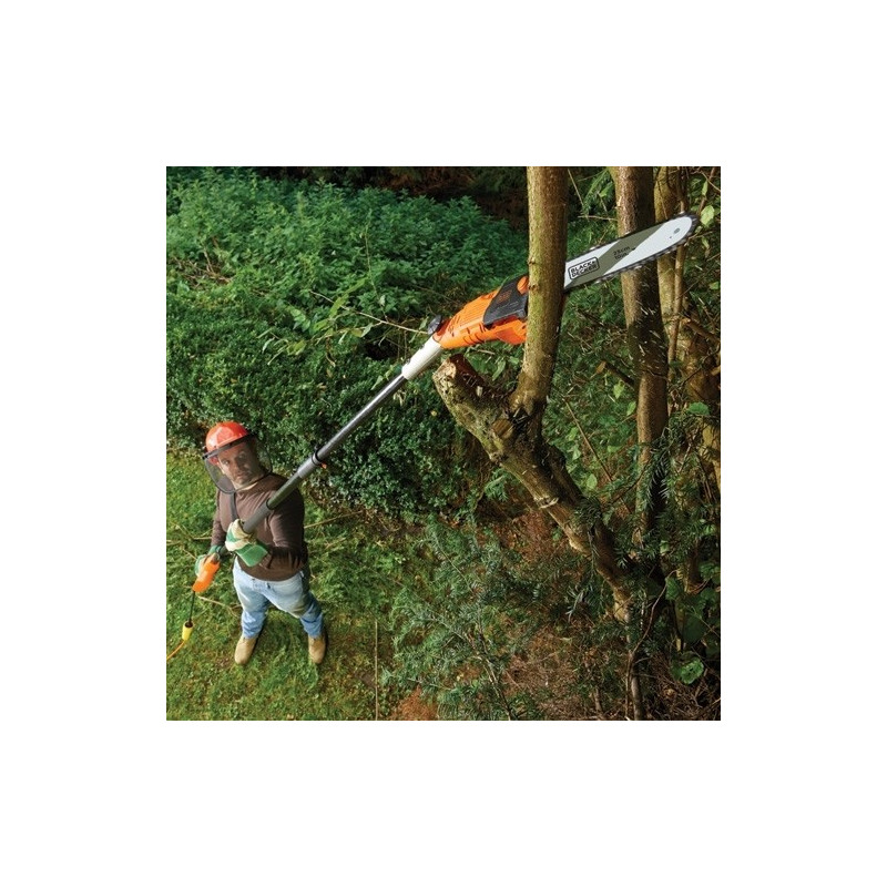 Elagueur télescopique électrique 750 W 1,74 m à 2,44 m BLACK DECKER