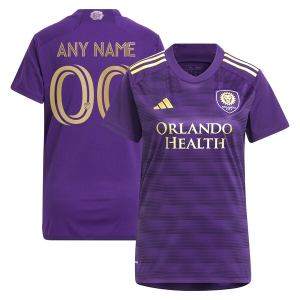 Orlando City SC adidas Women's 2024 The Wall Kit Replica Custom Jersey - Purple