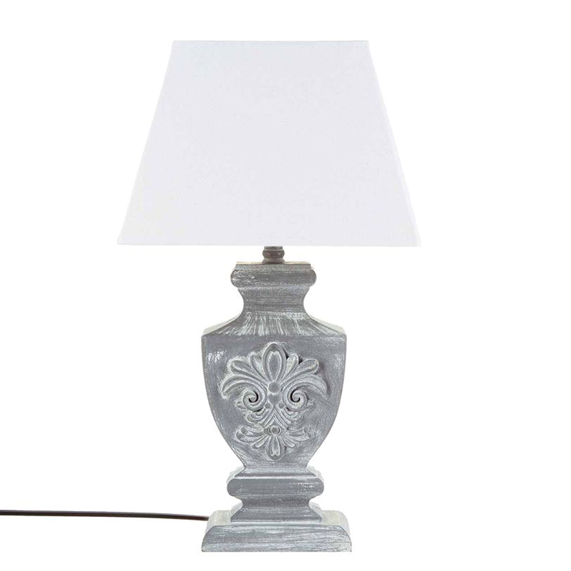 Candeeiro de mesa socoro cinza