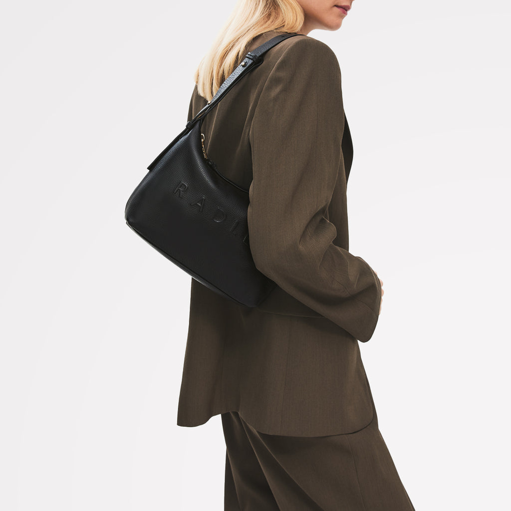 Ridgeway Gardens - Medium Ziptop Shoulder Bag