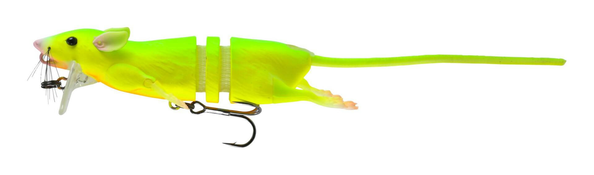 Savage Gear 3D Rat Bait, 7-3/4-in
