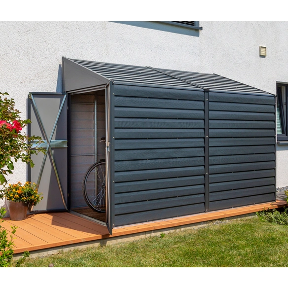 Gerätehaus, 6,4 m³, BxT: 297 x 128 cm