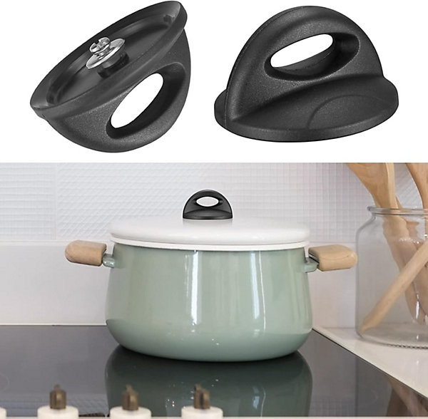 BASHLWUA (N4 Pcs Boutons de Couvercle Poele, Casserole Couvercle Boutons, Bouton de Remplacement de Couvercle Cuisine