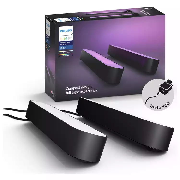Philips Hue Play Smart Light Bar Double Pack - Black