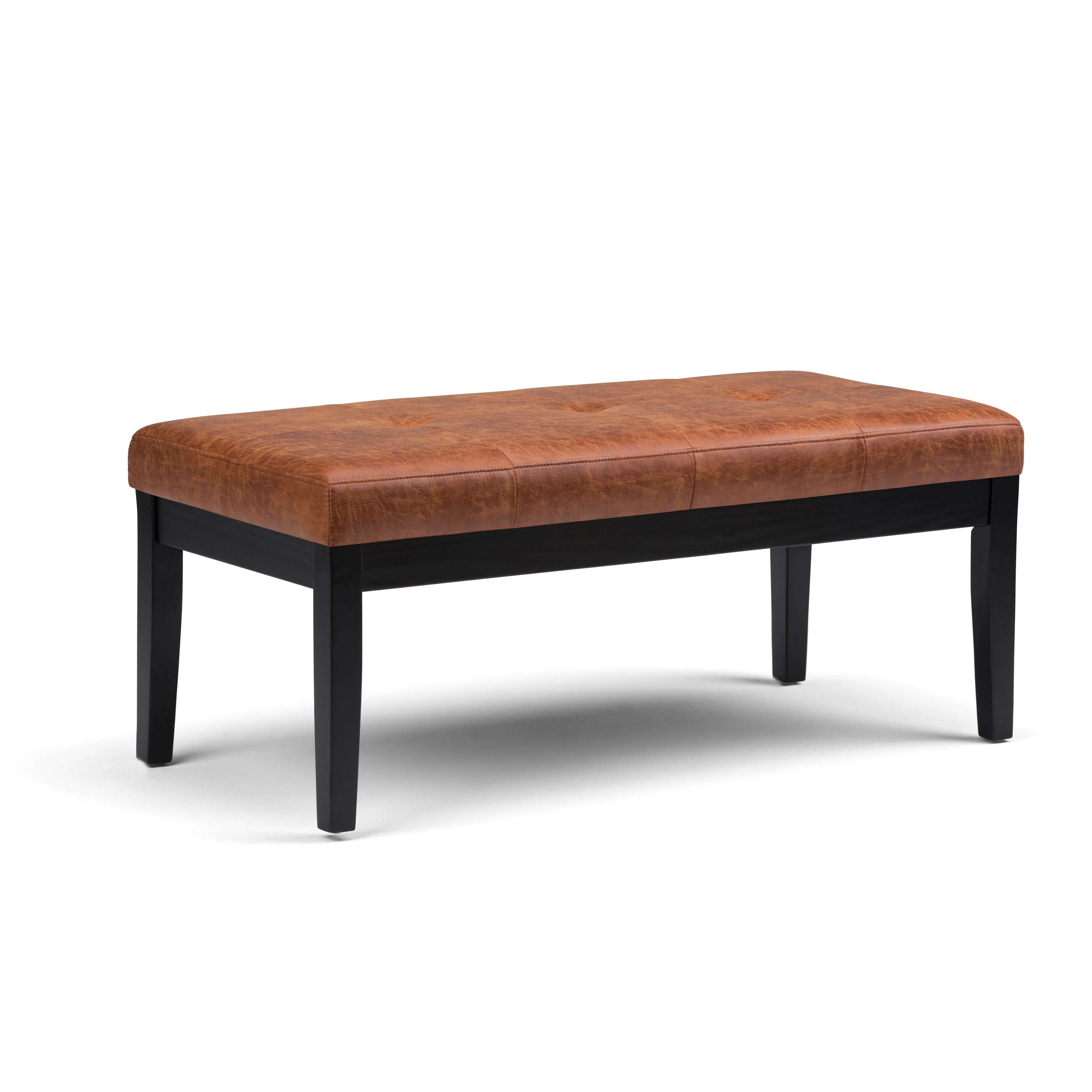 WYNDENHALL Abbey 43 inch Wide Contemporary Rectangle Ottoman Bench