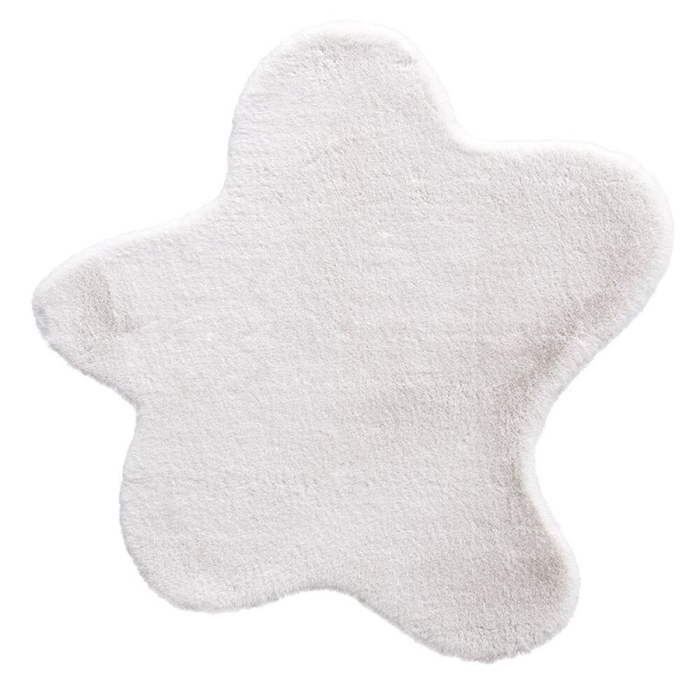 GULVTEPPE SUPERSOFT HAPPY SHAPE SILVERBEIGE