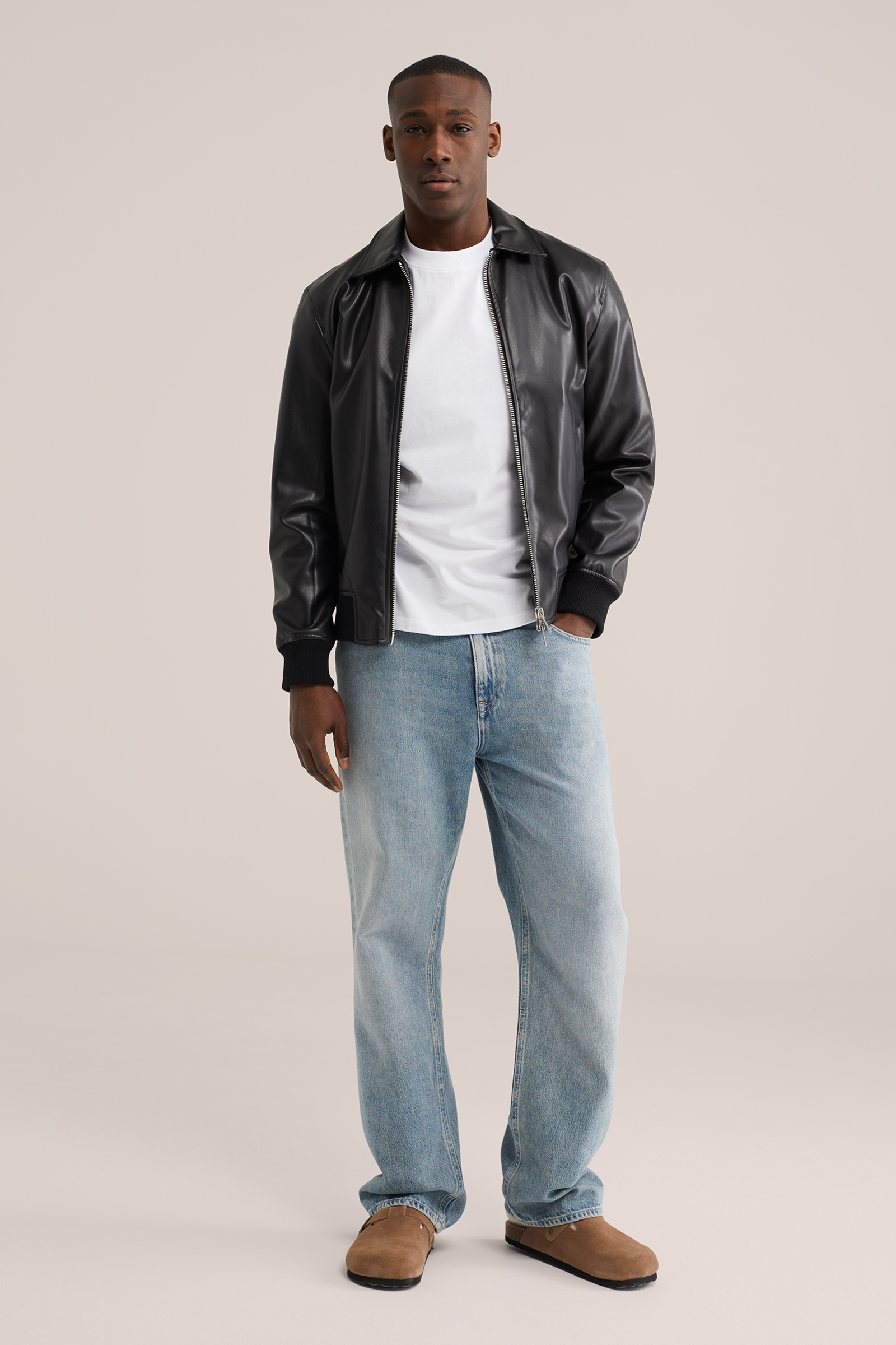 Heren boxy fit T-shirt