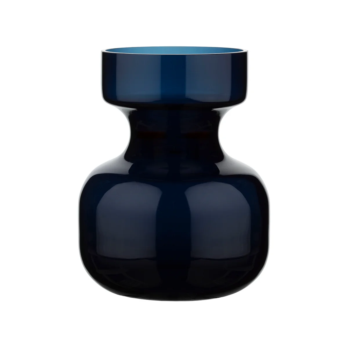 Marimekko - Säkki Vase, Ø 13,2 cm, mitternachtsblau