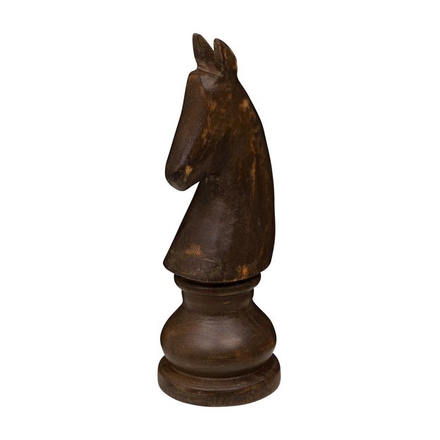 ADORNO MESA CAVALO 22 CM XEQUE-MATE