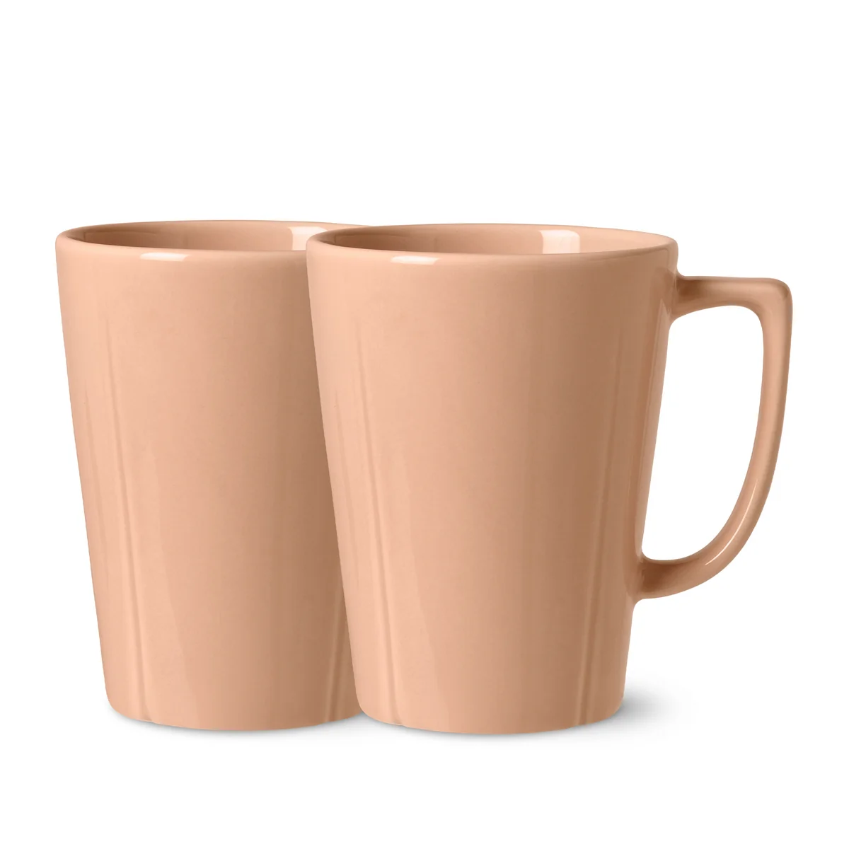 Rosendahl - Grand Cru Porzellan Becher mit Henkel 34 cl, blush (2er-Set)