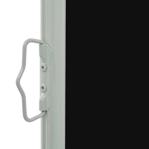 NNEVL Patio Retractable Side Awning 60x300 cm Black
