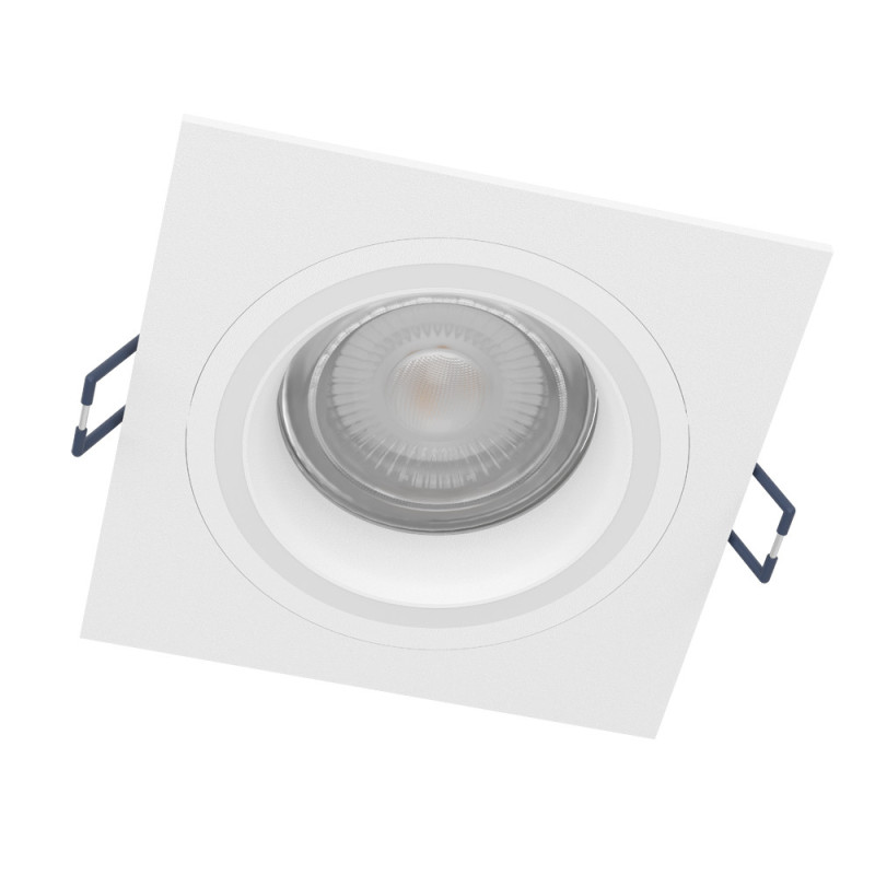 Spot encastrable LED Carosso carré blanc connecté RGB IP20 345 lm 4,7 W EGLO