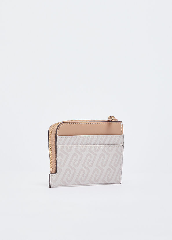 Porta carte monogram