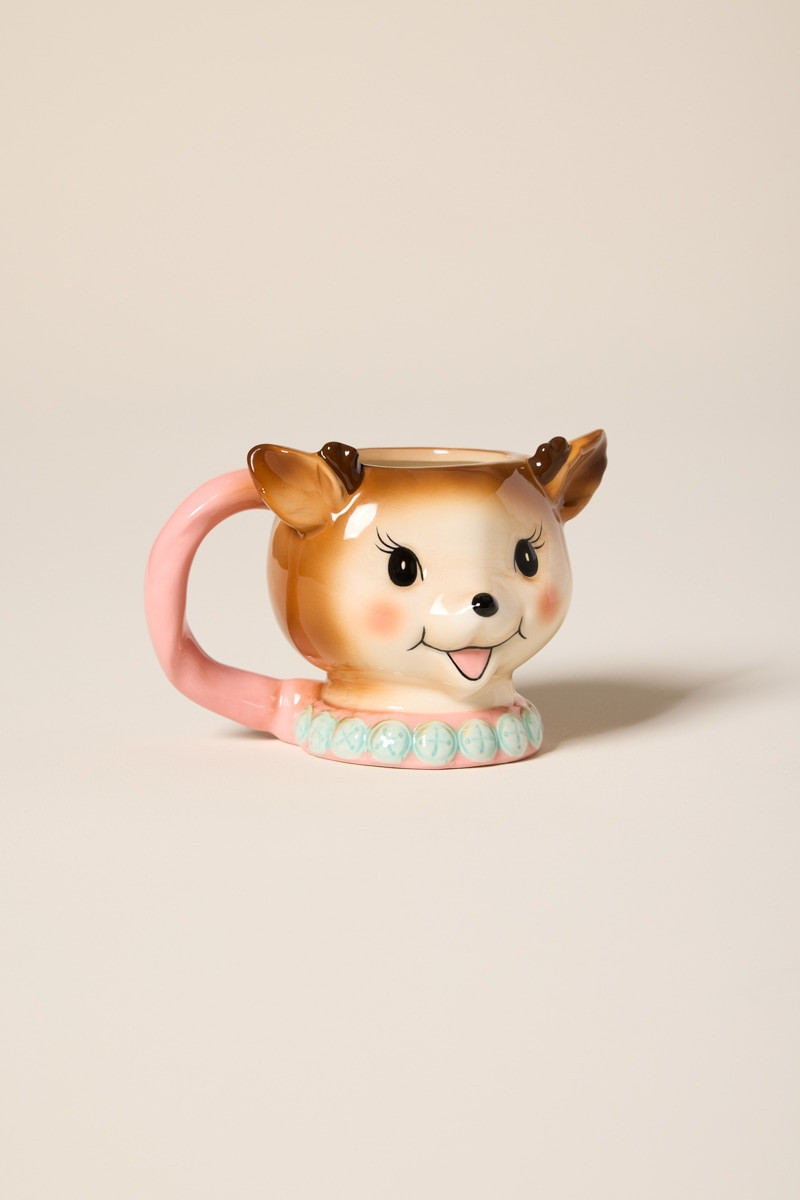 Reindeer Holiday Mug