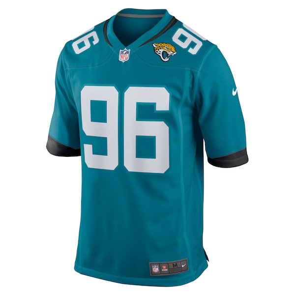 Ross Blacklock Jacksonville Jaguars Nike Team Game Jersey -  Teal