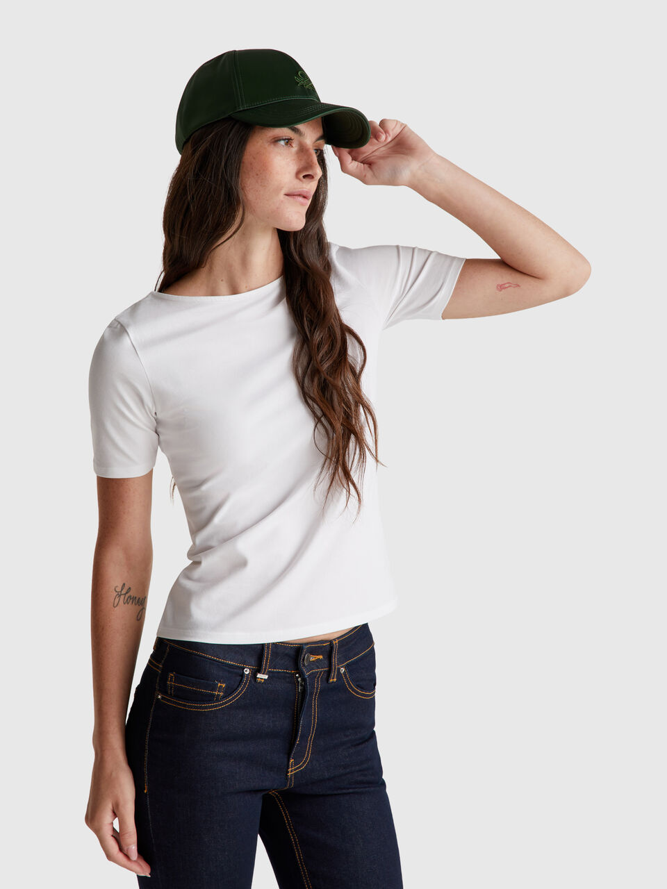 Slim fit reversible t-shirt