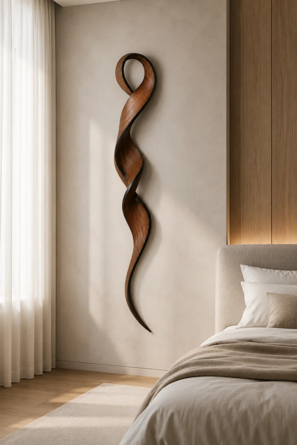 Abstract Wood Wall Art #QAB005