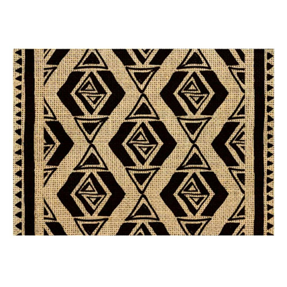 ETHNIK - Set de table en toile de jute 30x42cm