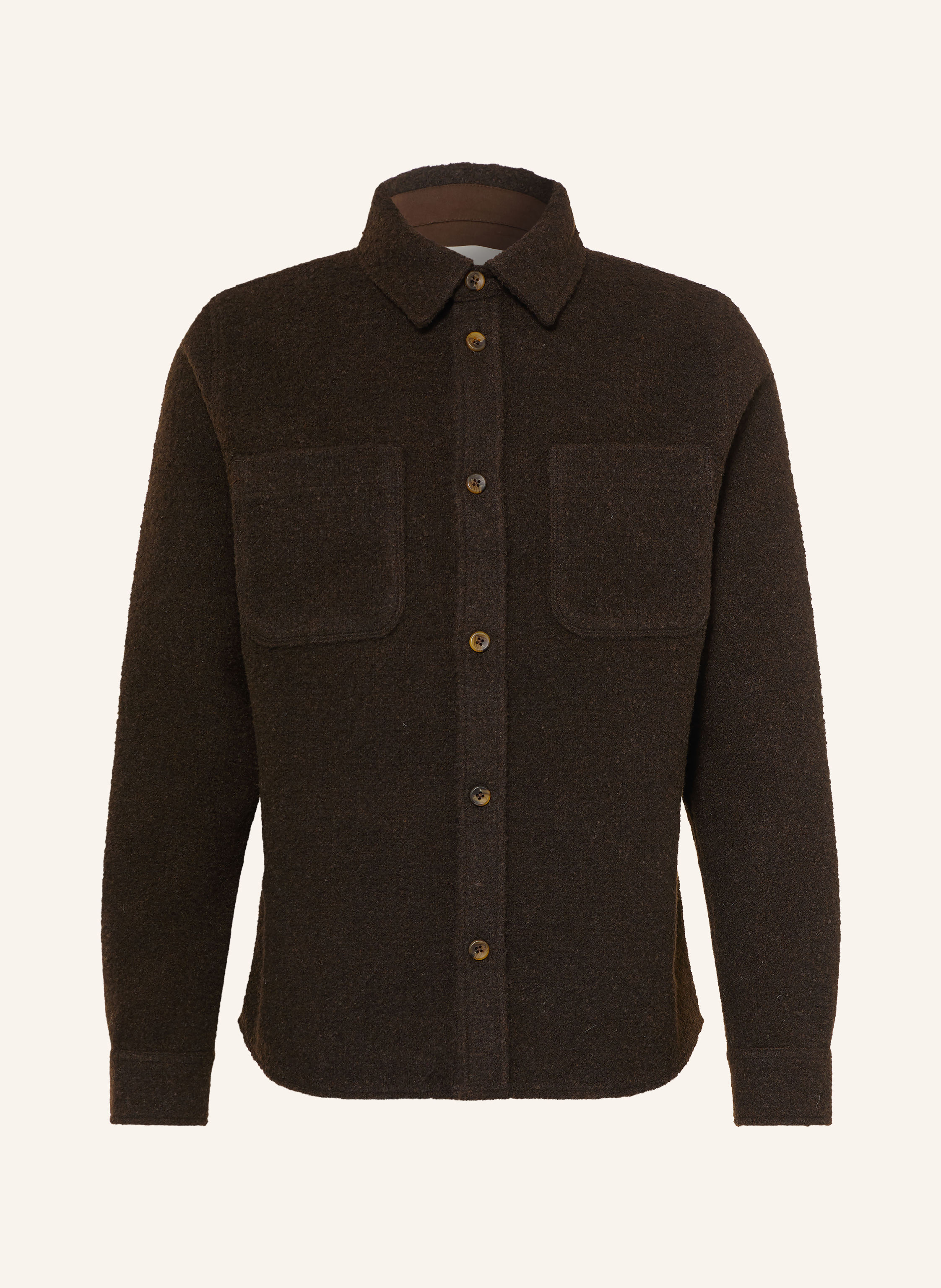 LES DEUX Overshirt aus Bouclé