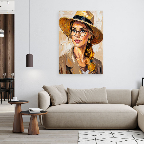 Obraz do sypialni salonu, Portret Kobiata 20x30