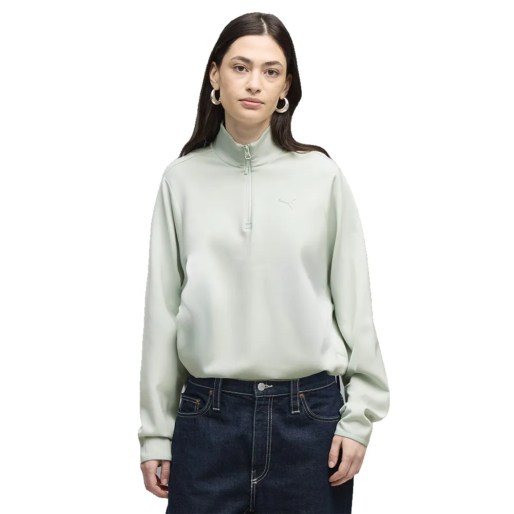 Puma Tech Sense Relaxed half zip sweatshirt