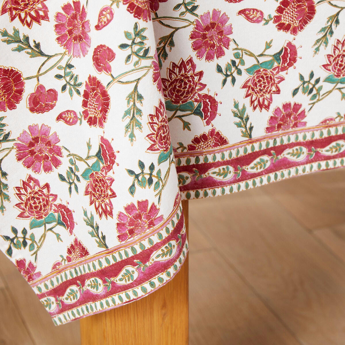 Nappe imprimée coton lavé, Bhojan