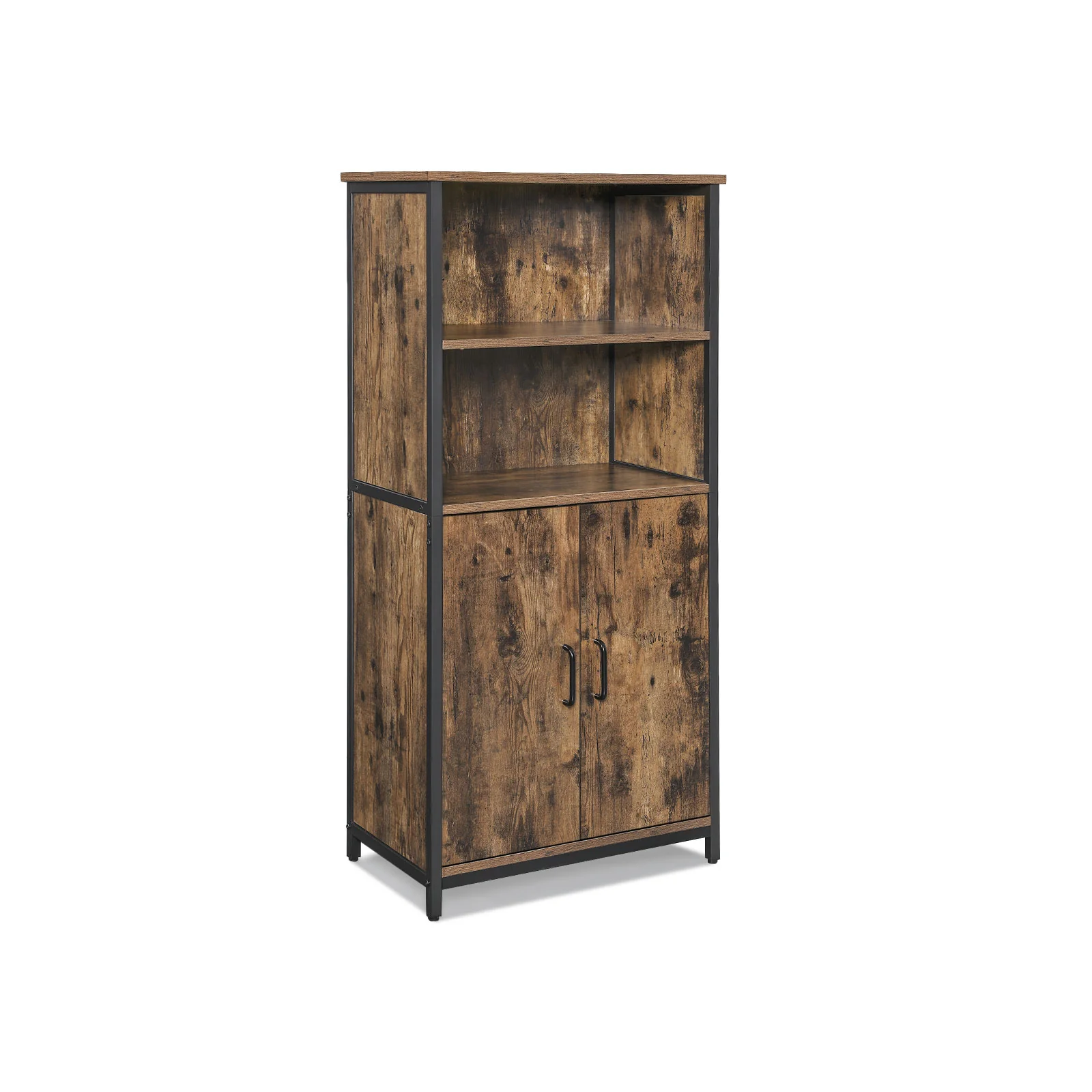 Meuble de rangement avec 2 compartiments ouverts