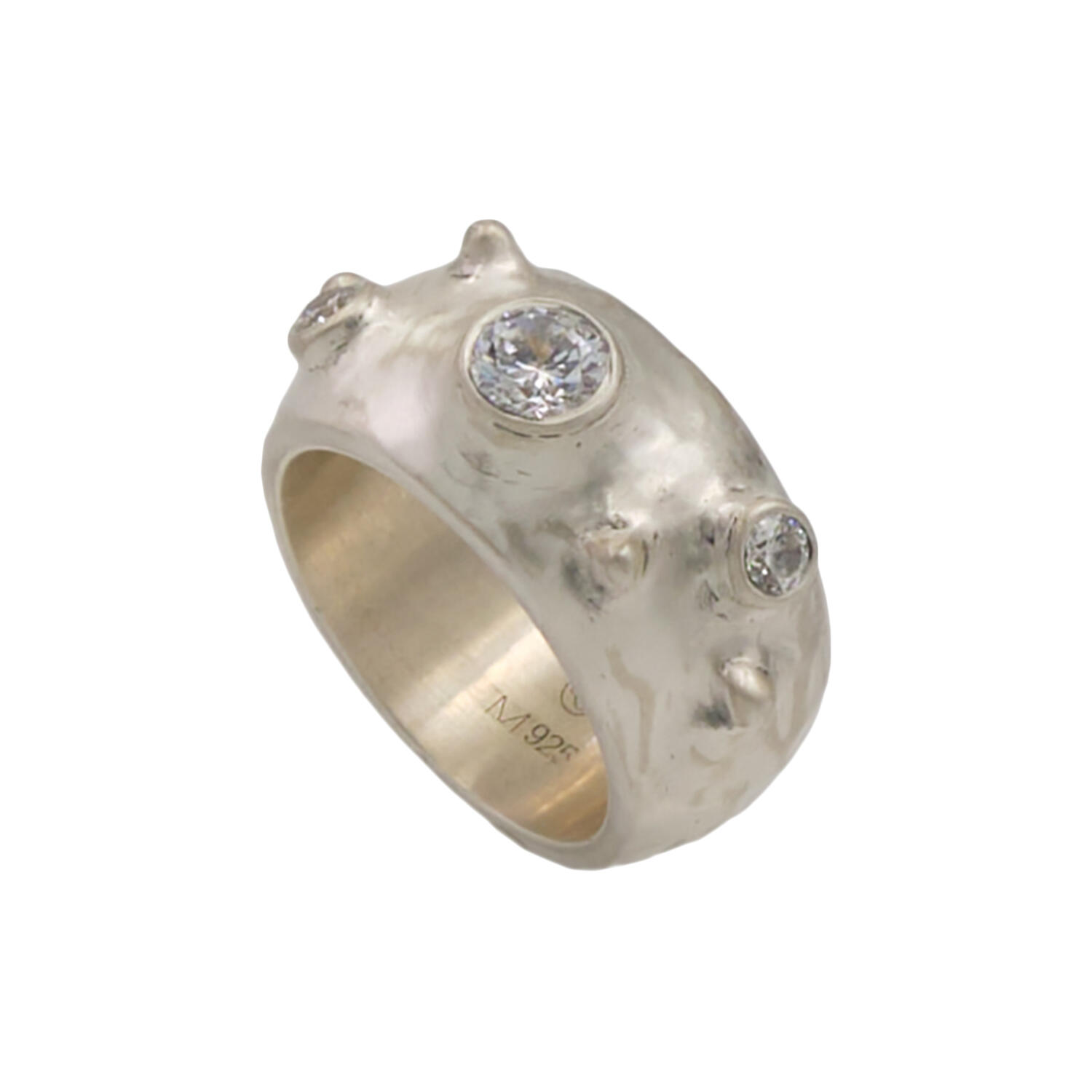 Moon Ring, silver