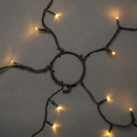 LED-Baummantel, Bernstein, Kunststoff