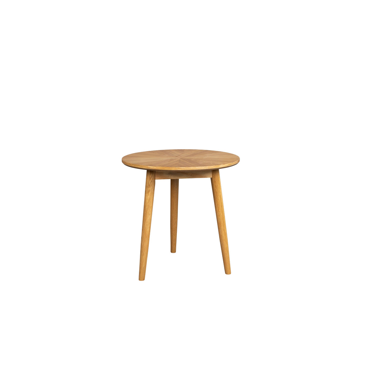 Housecraft Living Fabio Bijzettafel Rond 50x50 cm Hout Naturel