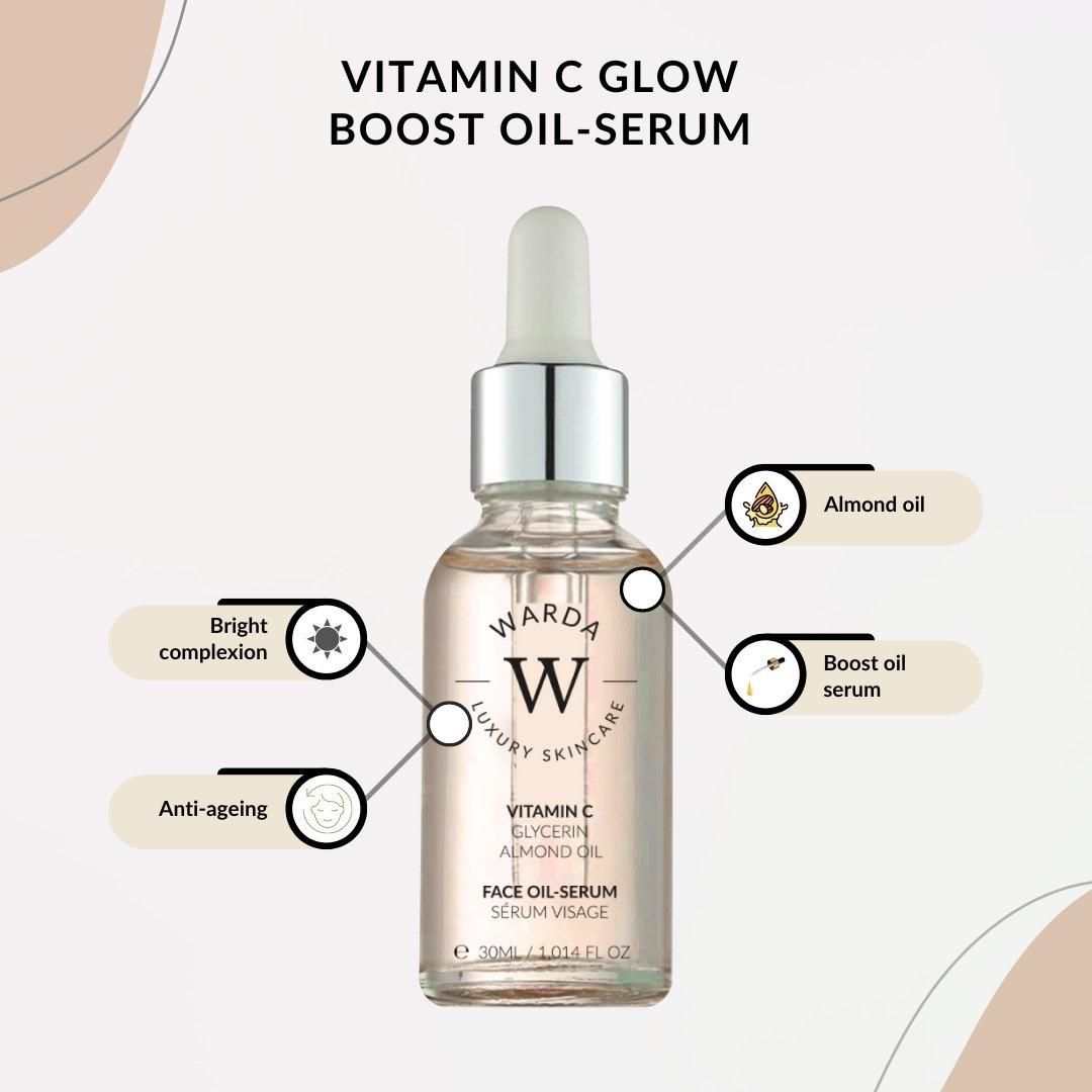 WARDA Vitamin C Glow Boost Anti-Aging Oil-Serum 30ml