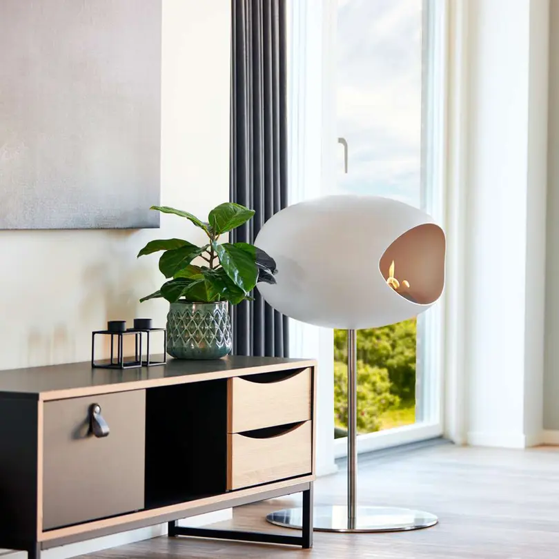 Bio Ethanol Kamin Steel Low