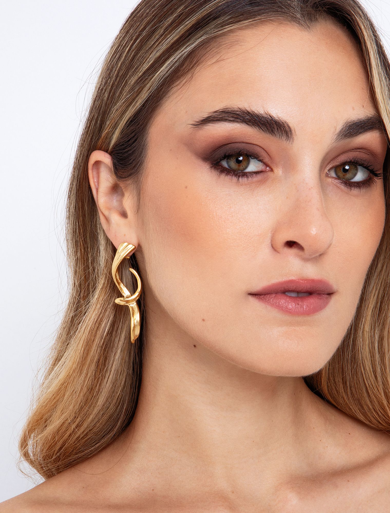 Σκουλαρίκια ασύμμετρο σχέδιο