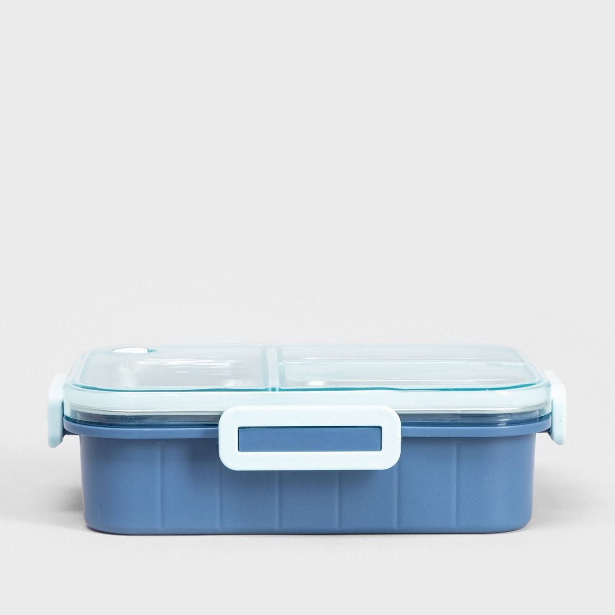 Lunchbox B2 DELVOR 3 elementy niebieski 0,75l