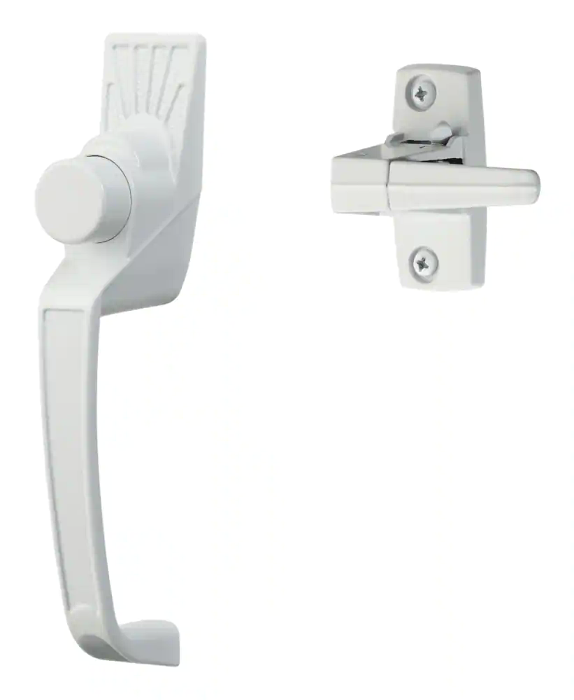 Ideal Security Classic Storm Door Push Button Handle Set, Assorted Colours