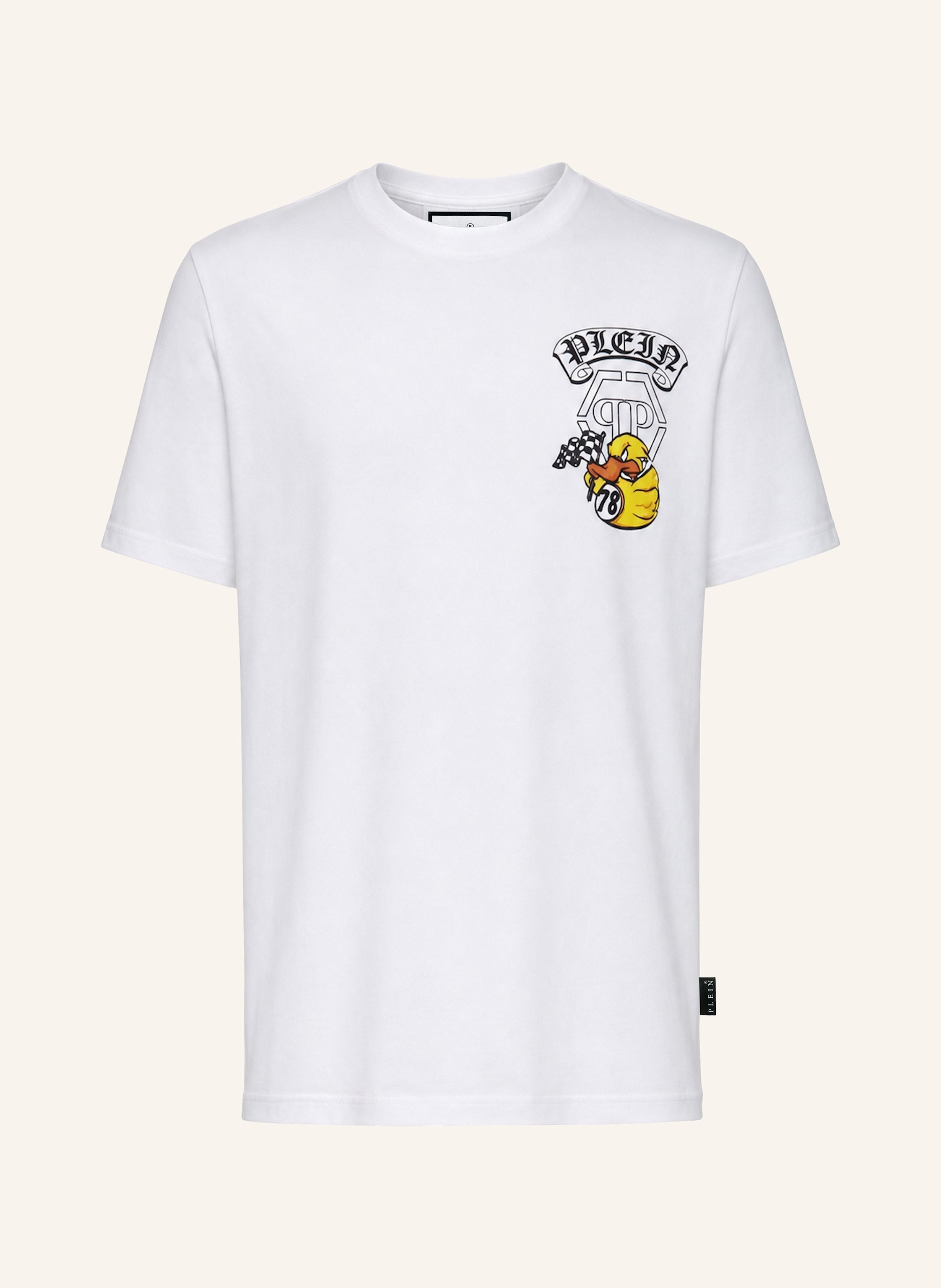 PHILIPP PLEIN Kurzarm-Rundhals-T-Shirt DUCK