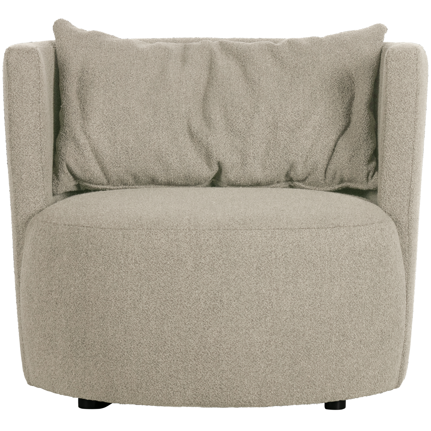 vtwonen fauteuil Explore - Bouclé - Naturel - 81x96x92