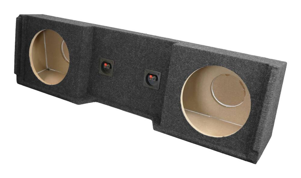 ATREND GM Extended Cab '99-'07 Dual Subwoofer Enclosure, 12-in